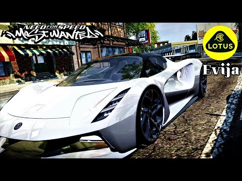 Lotus Evija NFS Most Wanted Junkman Performance 400 Km H Speed 4K Gameplay 
