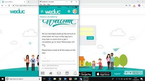Weduc parental how to do video