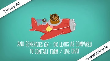 Timey AI Chatbot| Best Chatbot Solution with AI | This is the best way of Lead Generation.