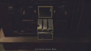 Resident Evil 4 Merchant Task- Throwing egg at the Salazar portrait and getting the Golden Egg