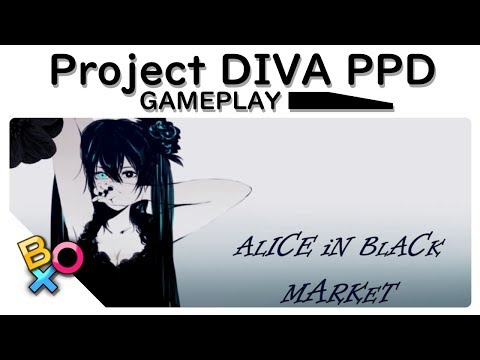 GAMEPLAY Project DIVA【PPD】「ALICE iN BLACK MARKET」 (NORMAL) PERFECT