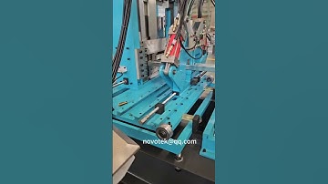 4mm thickness steel C Purlin Roll Forming Machine with USB CSV file data Punching #formingmachine