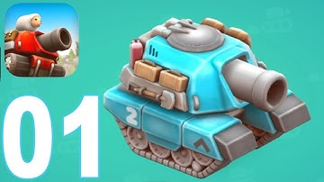 Pico Tanks - Gameplay Walkthrough Part 1 - Tutorial (iOS, Android)