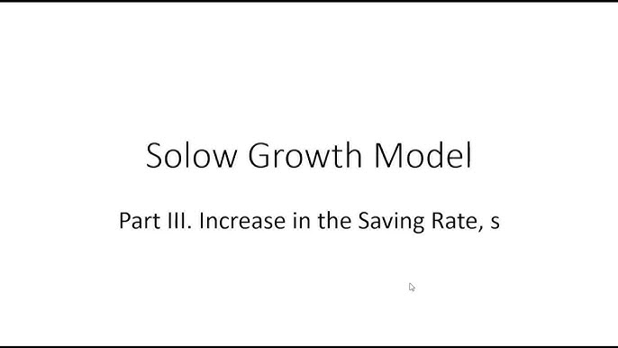 3 Solving for the steady state  Notes on Solow Model for Econ 110