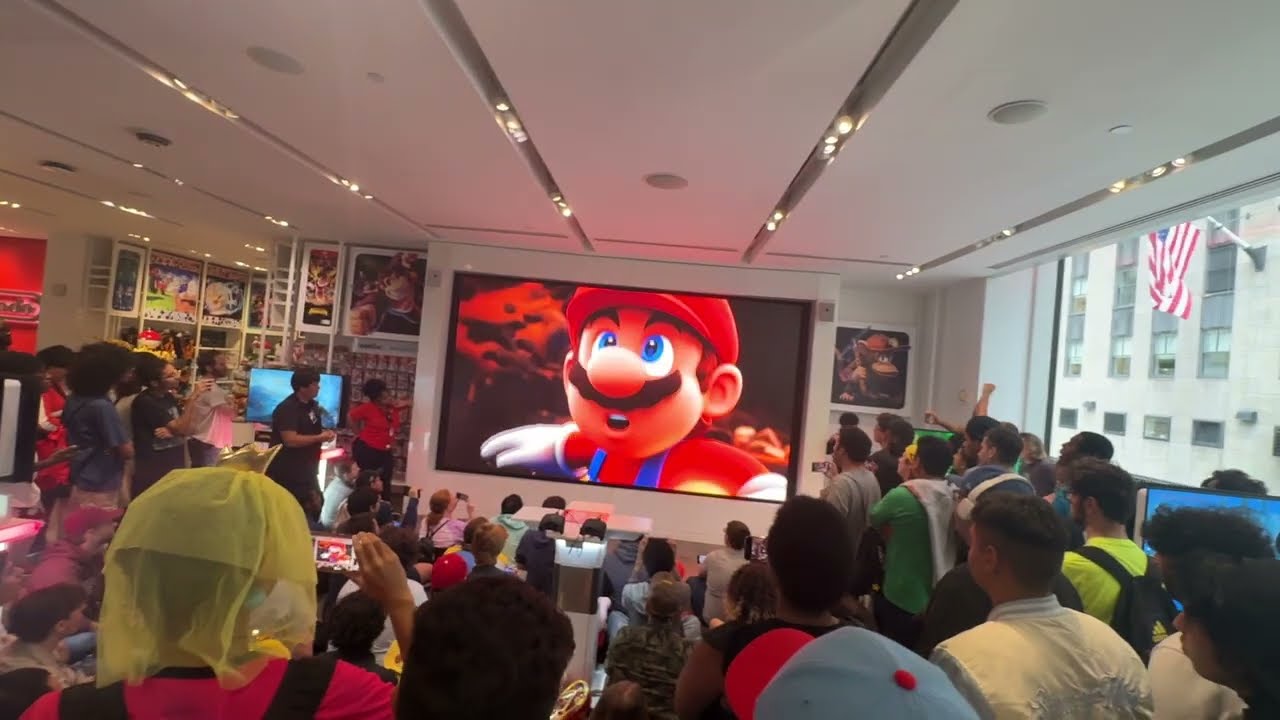 Nintendo Direct 9.12.2025 Nintendo NY Reaction MARIO GALAXY😭 FIRE EMBLEM VIRTUAL BOY #nintendodirect