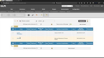 Parc informatique GLPI