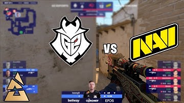 G2 vs NaVi Highlights - Map 2 Mirage - CSGO BLAST Premier Global Final 2020