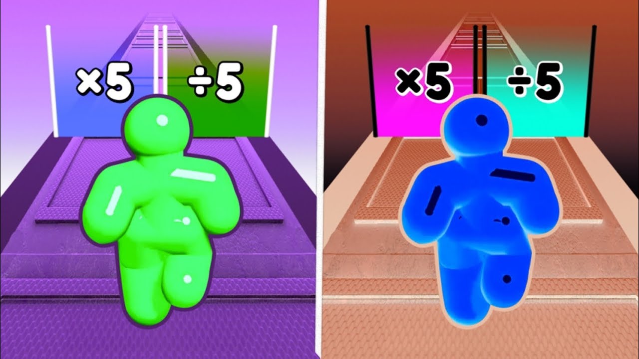 Tall Man Run vs Reverse gameplay Ball Colour Run walkthrough , iOS ...