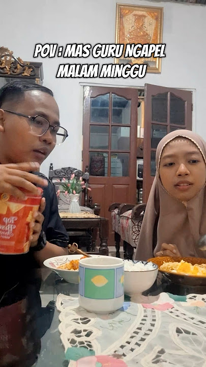 Alhamdulillah, malam minggu kali ini mas guru gak dikasih soal lagi  #ngapel  #gurukontenkreator