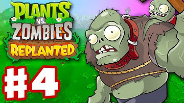 Plants vs. Zombies: Replanted - Gameplay Walkthrough Part 4 - The Roof!
