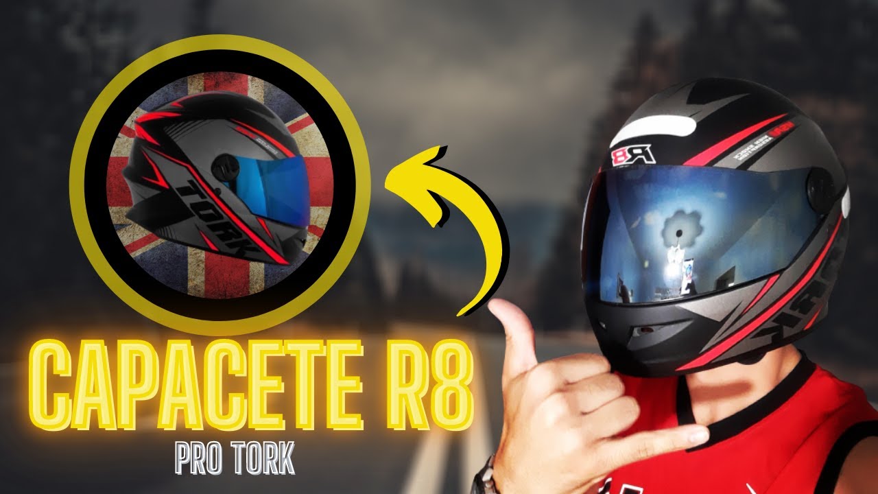 CAPACETE R8 PRO TORK  R8