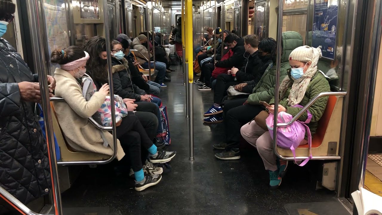 NYC Subway 1 Train 191st Street to 215th Street