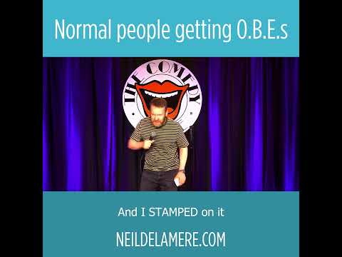 Neil Delamere. -normal people getting honours