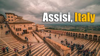 Assisi • Italy • 4K Relaxation Film: Autumn • Relaxing Music - Nature 4k Video UltraHD