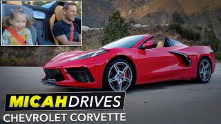 Chevrolet Corvette Convertible | Review With My 5-Year-Old Daughter