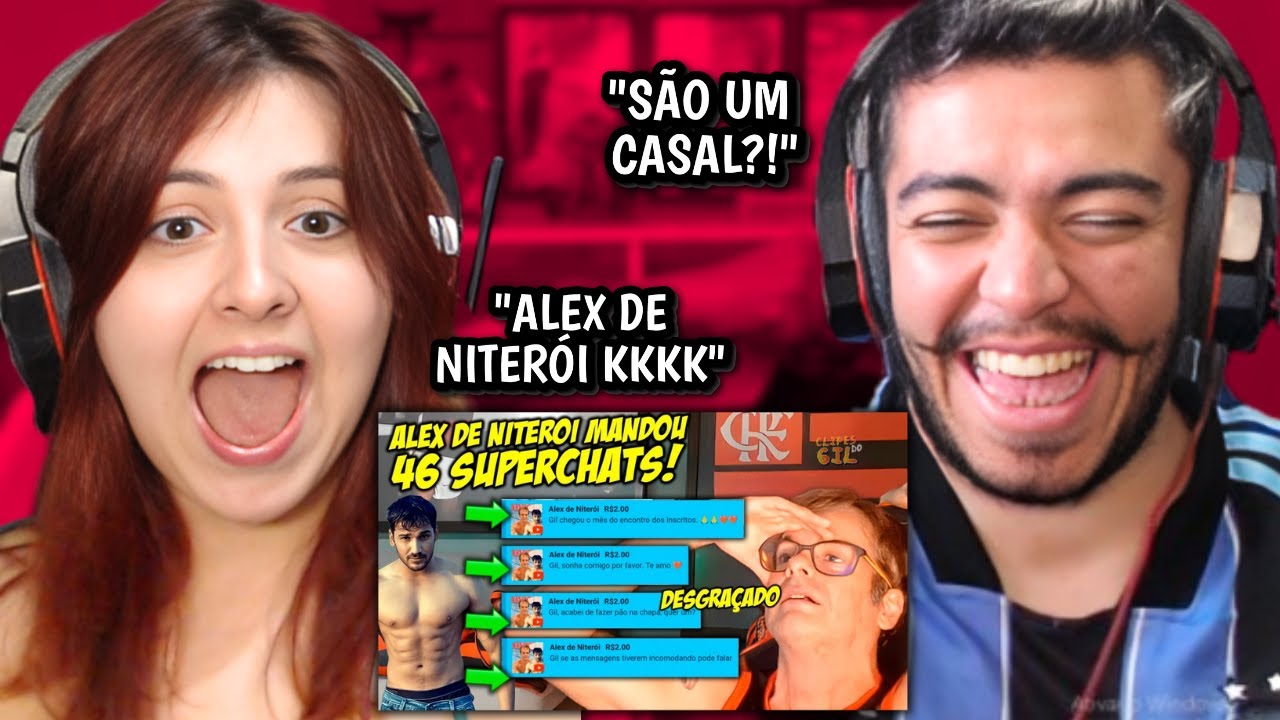(FERNANDO GIL) ALEX DE NITEROI CONFIRMOU ENCONTRO DE INSCRITOS! MANDOU 46 SUPERCHATS! GILPUTO REACT