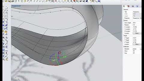 How to make ribbon in 3D - part 2