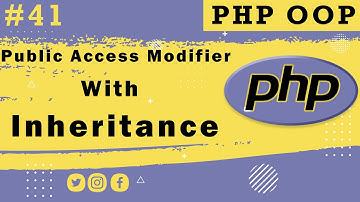 Public Access Modifier with Inheritance in Php (Hindi)