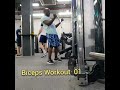 crazy Biceps Workout - Cable Biceps curl  , Low pulley cable Crossover.