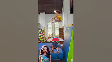 Perfect Timing Trampoline Tricking Flip Acrobatics Trending Bigfalls Xxx Shorts Entert 