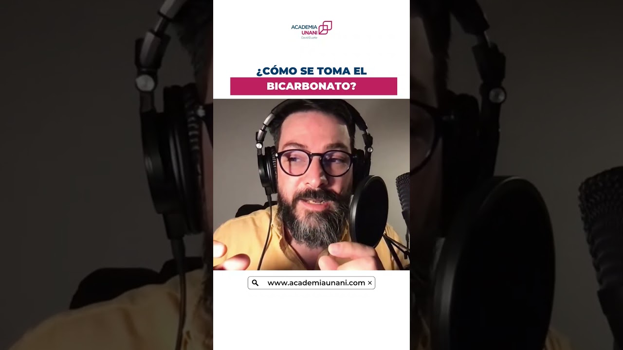 ¡Aprende a Tomar Bicarbonato de Manera Correcta! 🌟 | Sistema Unani