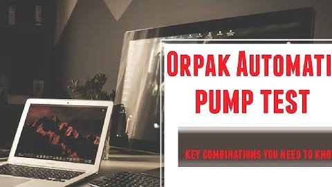 How to fill testing in Orpak Automation || New video|| 2023