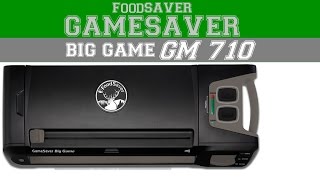 FoodSaver GM 710 Game Saver Food Preservation System