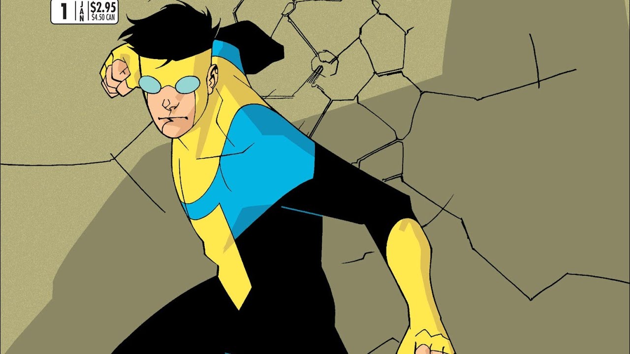 Invincible #1 Comic Reading
