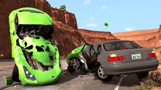 Traffic Car Crashes Compilation #6 - BeamNG.Drive screenshot 5