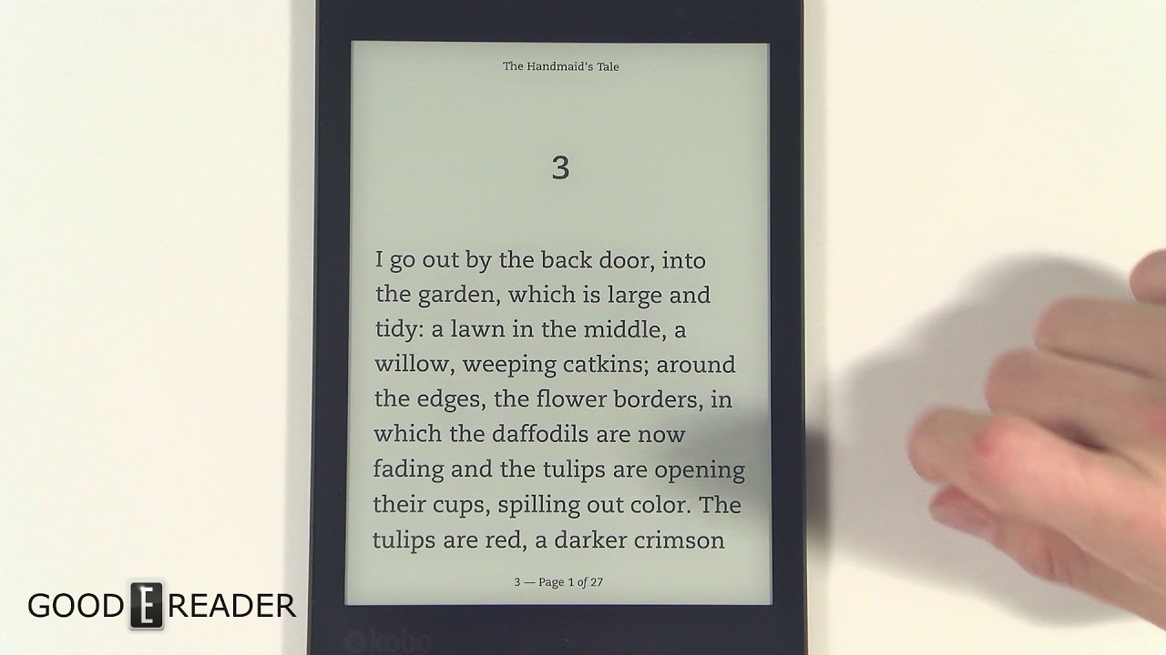 Kobo Aura One Limited Edition 32GB Rapid Page Turn Tutorial - YouTube