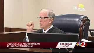 Florida judge rules 15-week abortion ban is unconstitutional
