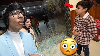 Piyush Marte Marte Bacha 😭 Glass Tut Gaya 💔 @souravjvlogs #souravjoshivlogs Sourav Joshi Vlog