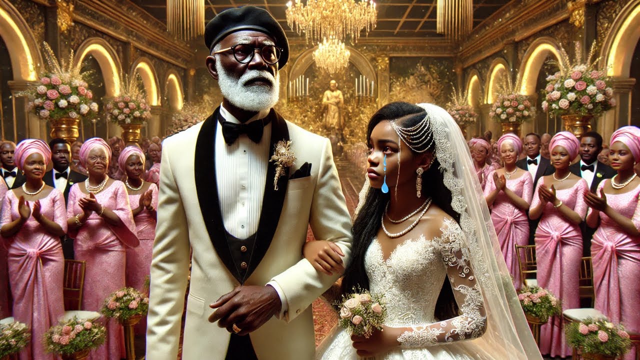 La Pauvre Fille Pleure en épousant le vieil Homme mais la nuit de noce ce qu’elle découvre la choqua