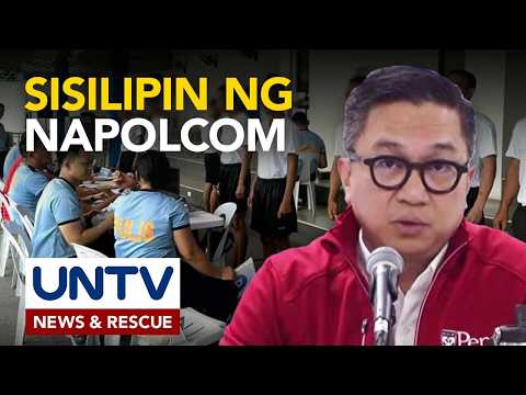 Prosesong pinagdaanan ng mga bagong pulis, nais silipin ng NAPOLCOM