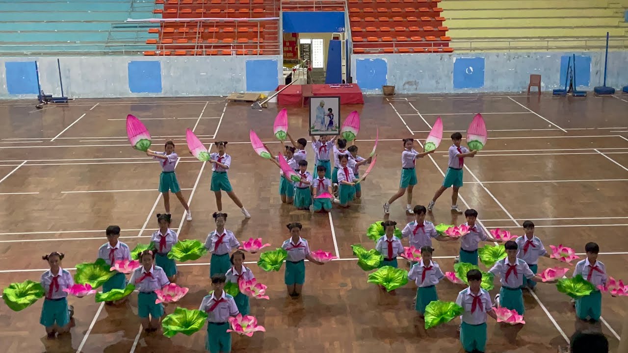 Hội Thi Nghi Thức Đội TNTP HCM Cấp Tỉnh Năm 2025 đơn vị Trường THCS TT Tiểu Cần