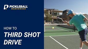 What is the Third Shot Drive in Pickleball?! Why is it so effective and how to hit it!