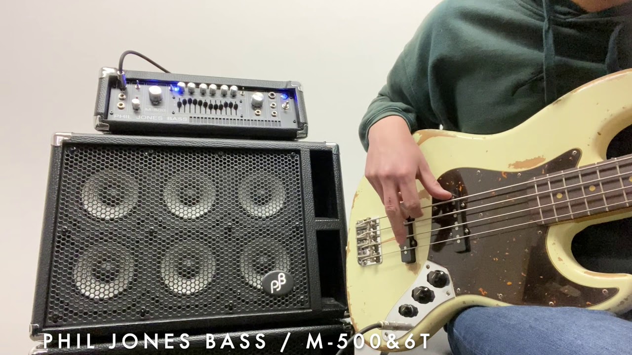Phil Jones Bass】M500&6Tサウンドサンプル【MUSIC LAND KEY】 - YouTube