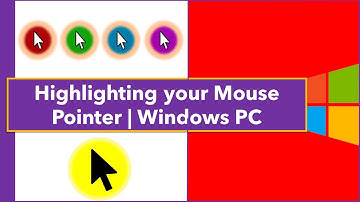 How to Highlight your Mouse Pointer in Windows 10 for free