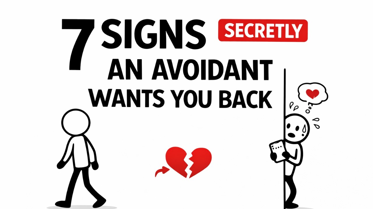 7 Signs An Avoidant Secretly Wants You Back (But Won't Say It)