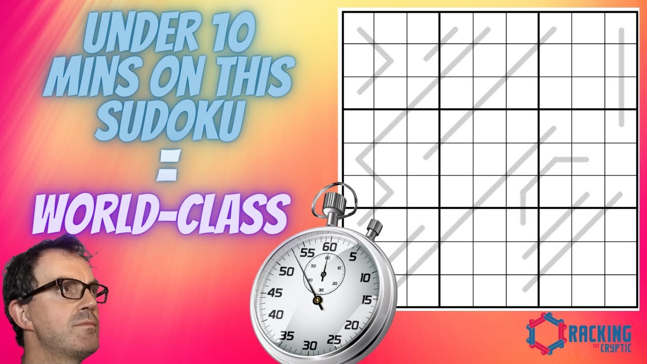Under 10 Mins On This Sudoku World Class YouTube