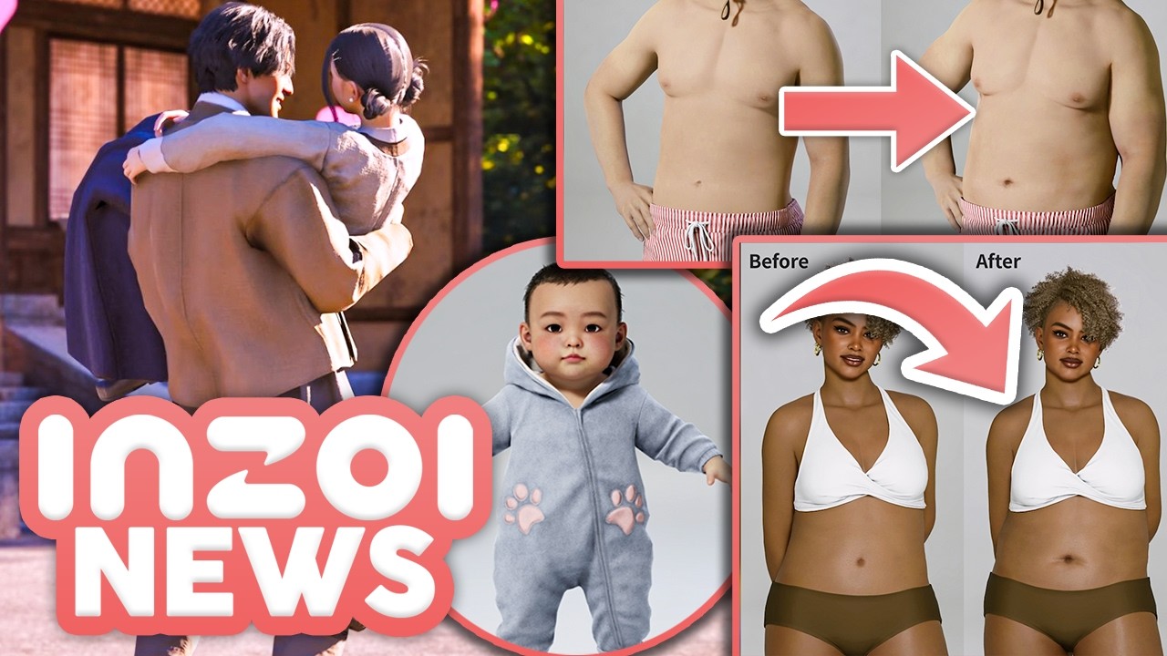 inZOI'S  NEW Body Types & Customizations are INSANE