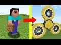 НУБ ПРОТИВ СПИННЕР ИЗ ЛАКИ БЛОКОВ В МАЙНКРАФТ ! КАК СДЕЛАТЬ СПИННЕР В MINECRAFT ! FIDGET SPINNER