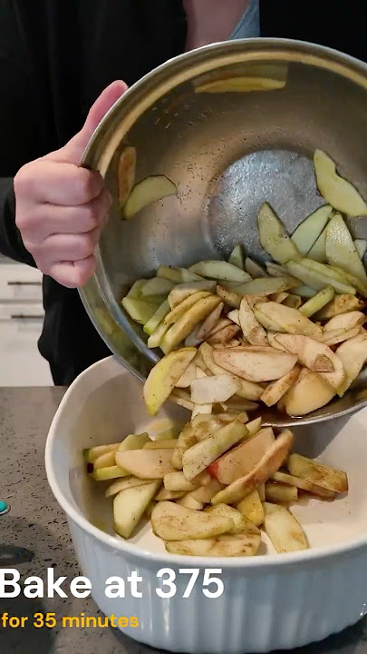 Cozy Fall Apple Crumble | Easy Dessert   My Favorite Kitchen Tools 🍎