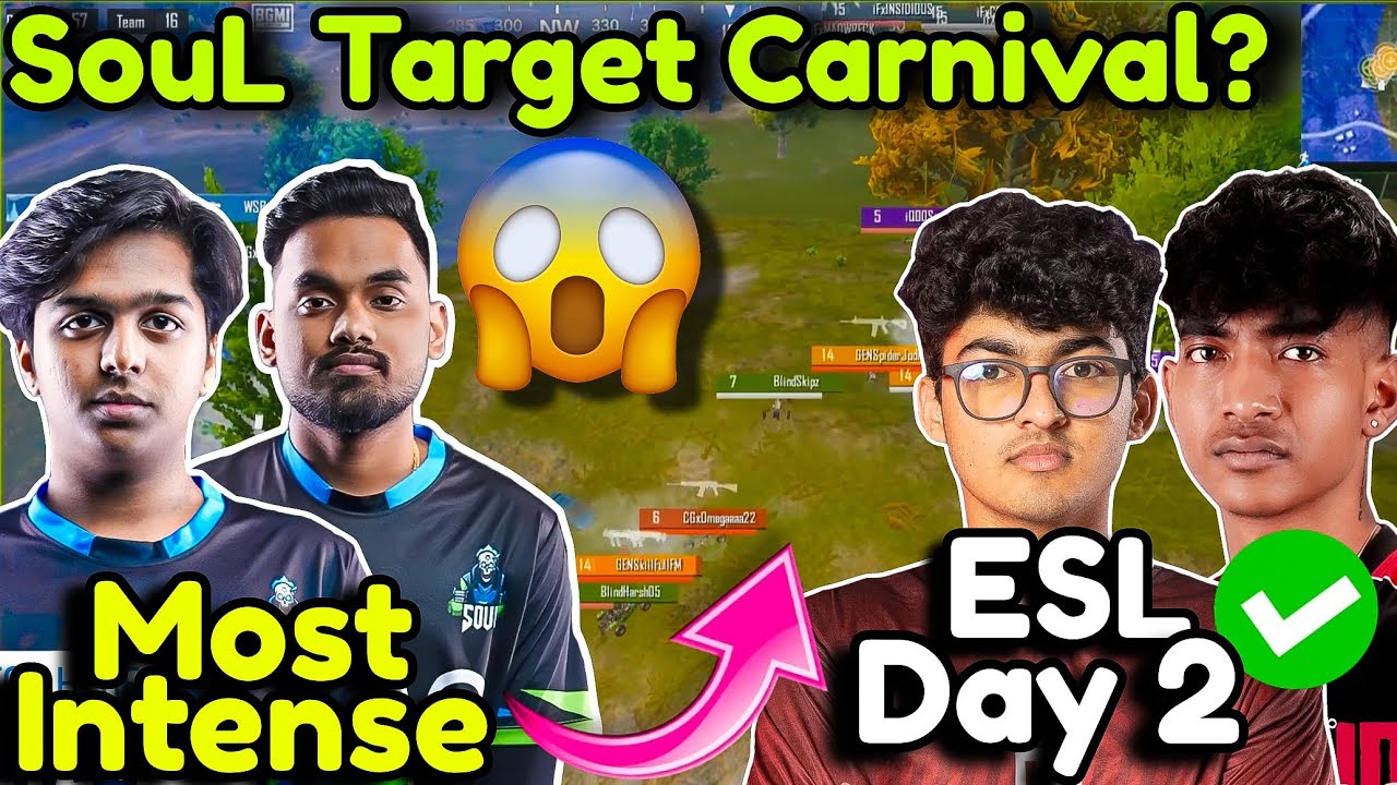SOUL #1, GT Drop Clash🚨, Goblin 1v4, Lala😳 | ESL Day 2 - YouTube