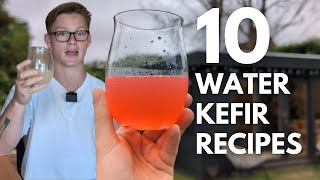 My Top 10 Favourite Water Kefir Recipes | Full Recipes + How To Make Cheong Syrup | Gut Health