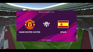 Pes 2020 Mobile ( Manchester United vs Spain ) Pro Evolution Soccer Android Gameplay #33 screenshot 1