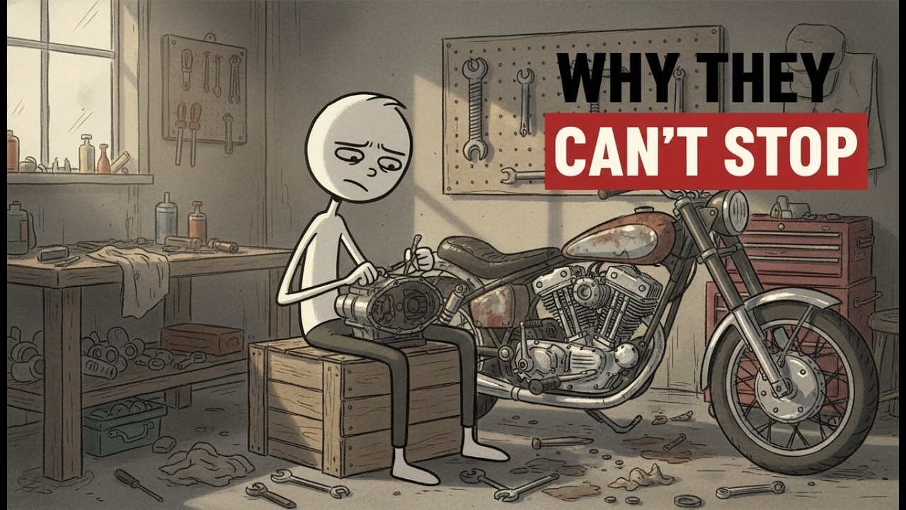 The Psychology of People Who Restore Old Motorcycles