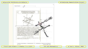 1177 – ARTOBOLEVSKY LINK-GEAR MECHANISM FOR TRACING PEDAL CURVES OF HYPERBOLAS – CDF - Mathematica