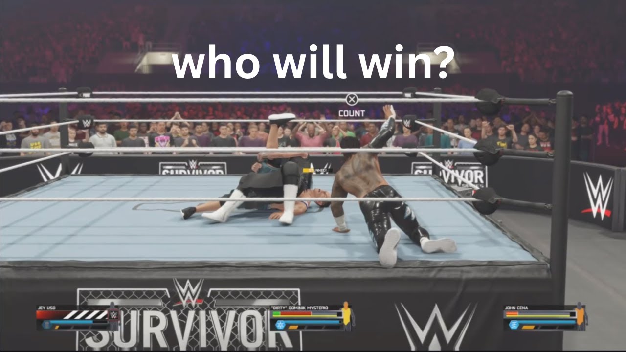 I refereed Jonn Cena vs Dominik Mysterio for the wwe intercontinental championship