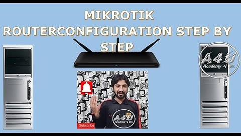 MikroTik router configuration | MikroTik tutorial in urdu hindi step by step part 1
